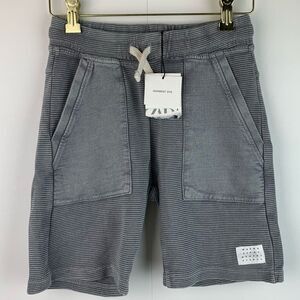 NWT Zara Boy’s Kids Dark Gray Ottoman Soft Cotton Short Size 9